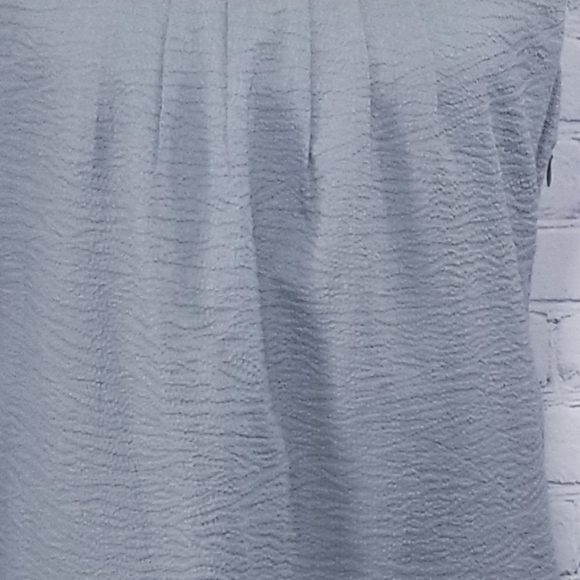 J.Crew Gray Seersucker Shift Dress, Size 4 - Picture 10 of 12